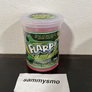 $2 Flarp Glow in the dark Putty 105g/3.7oz RED